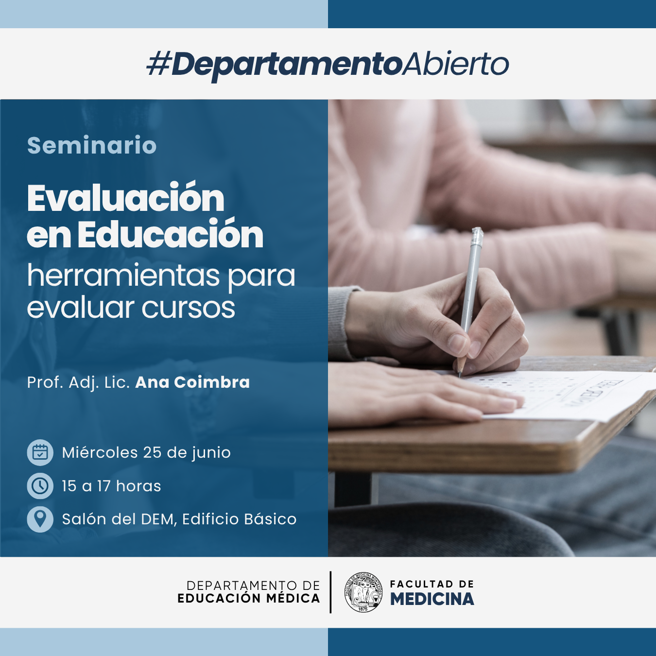 25 de junio de 2025 - Evaluación en educación: herramientas para evaluar cursos