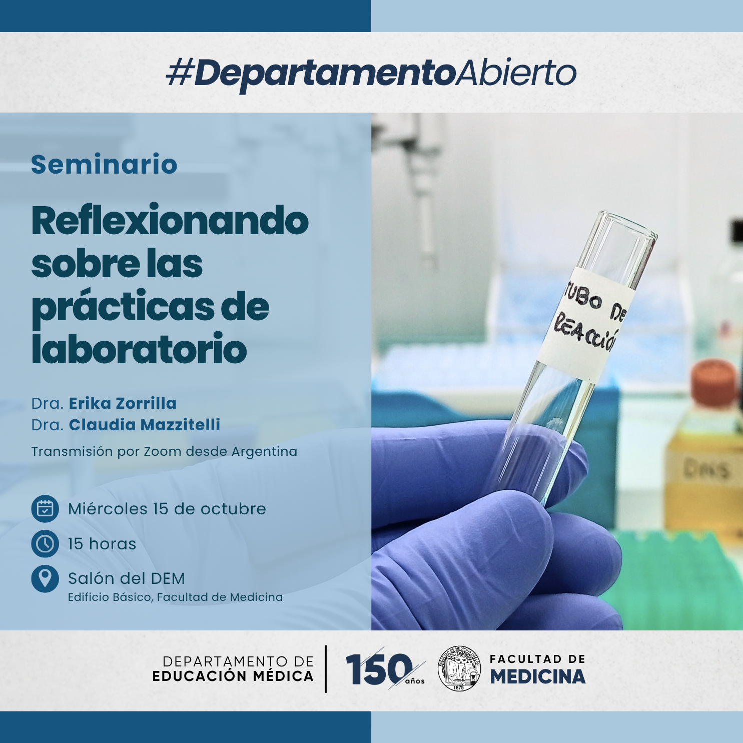 15 de octubre de 2025 - Reflexionando sobre las prácticas de laboratorio